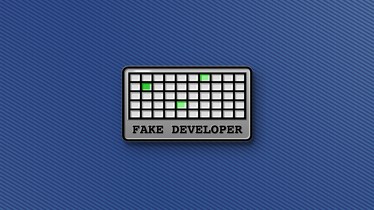 Single div CSS enamel pin for devs