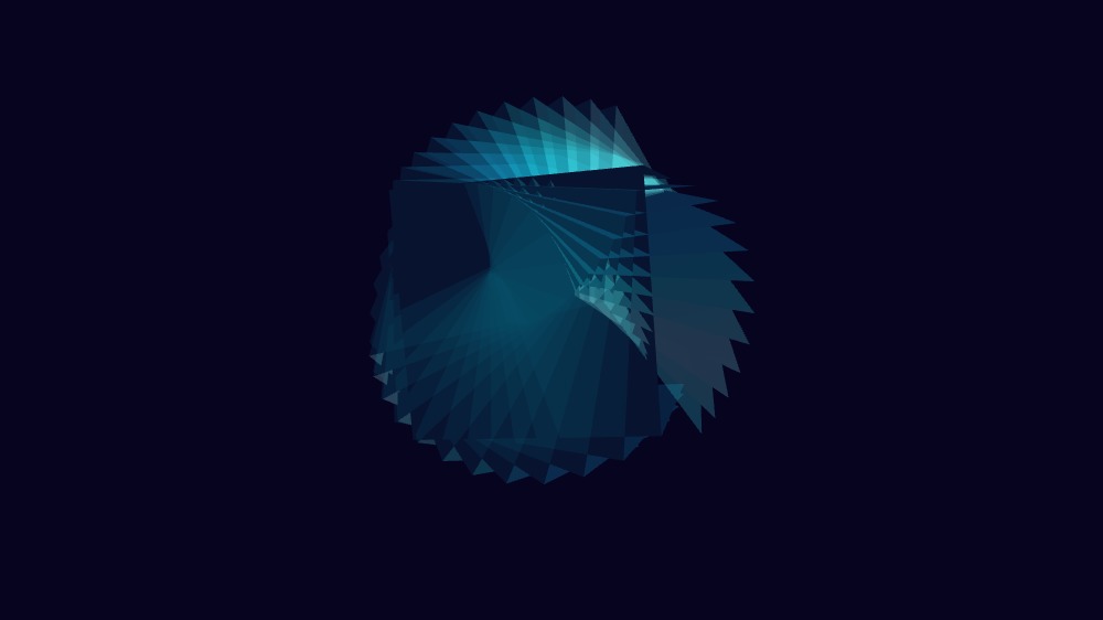 threejs cube animation