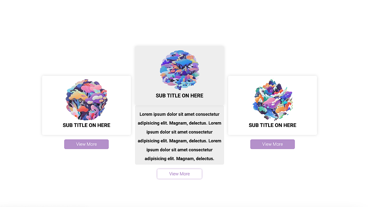 SPLIT CARD HOVER (pure css)