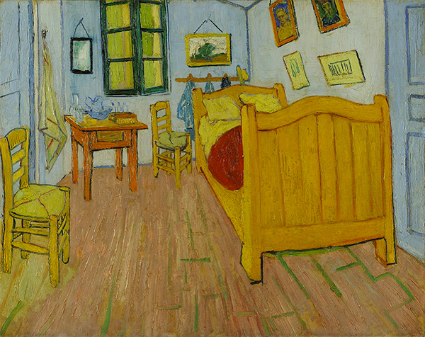 Bedroom in Arles, 1888, Van Gogh Museum, Amsterdam