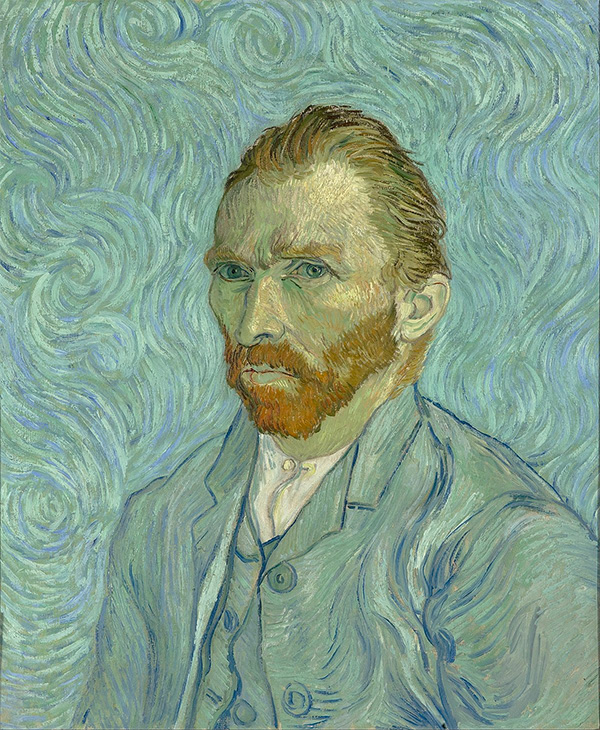 Self-Portrait, September 1889, Musée d'Orsay