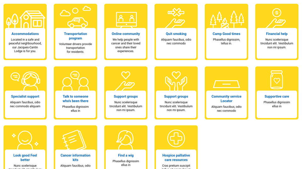 Canadian cancer society address labels