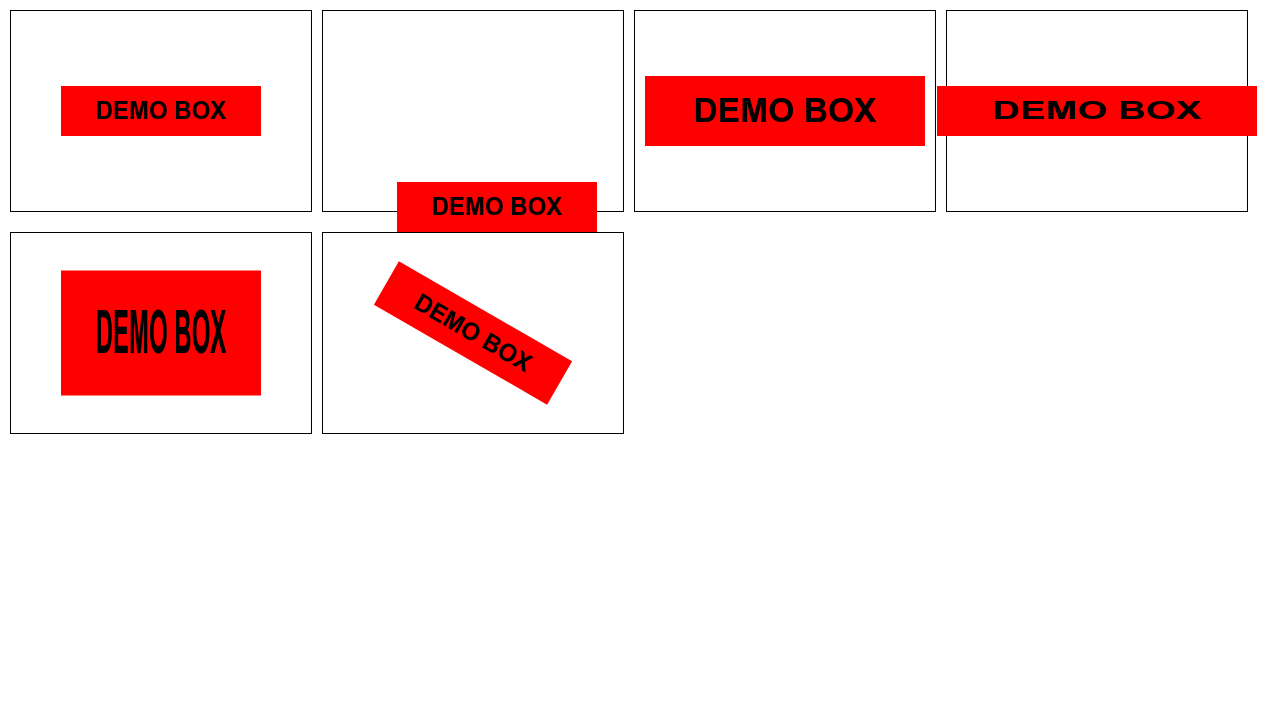 transform css transform css