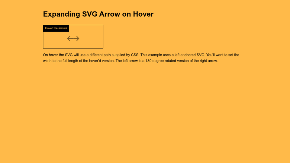 Download Expanding Svg Arrow On Hover