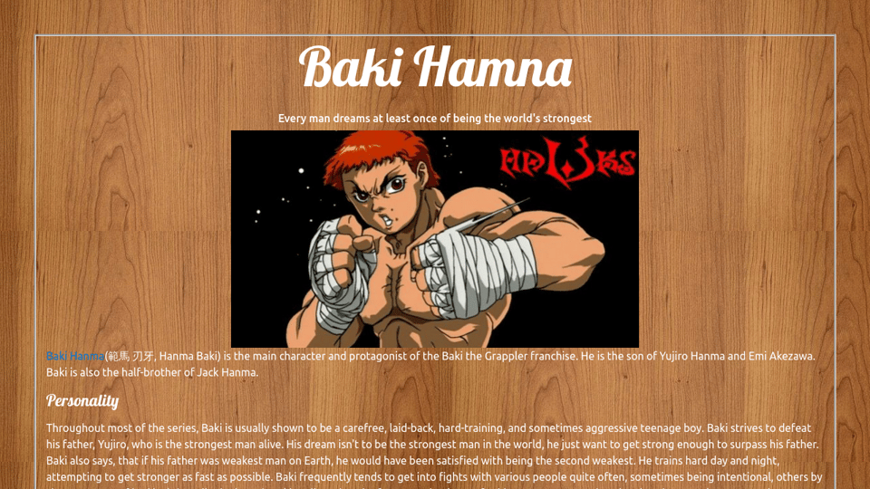 Featured image of post Baki Dad Demon Back