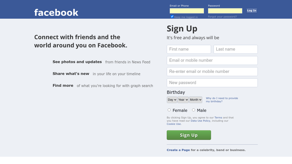 Coding The Facebook Login Page By Hand