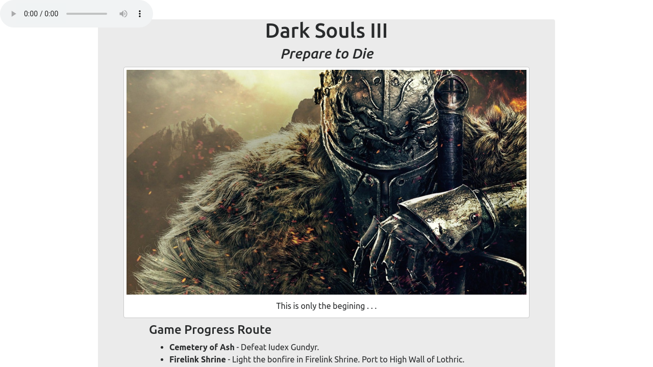 dark souls 2 game progress route