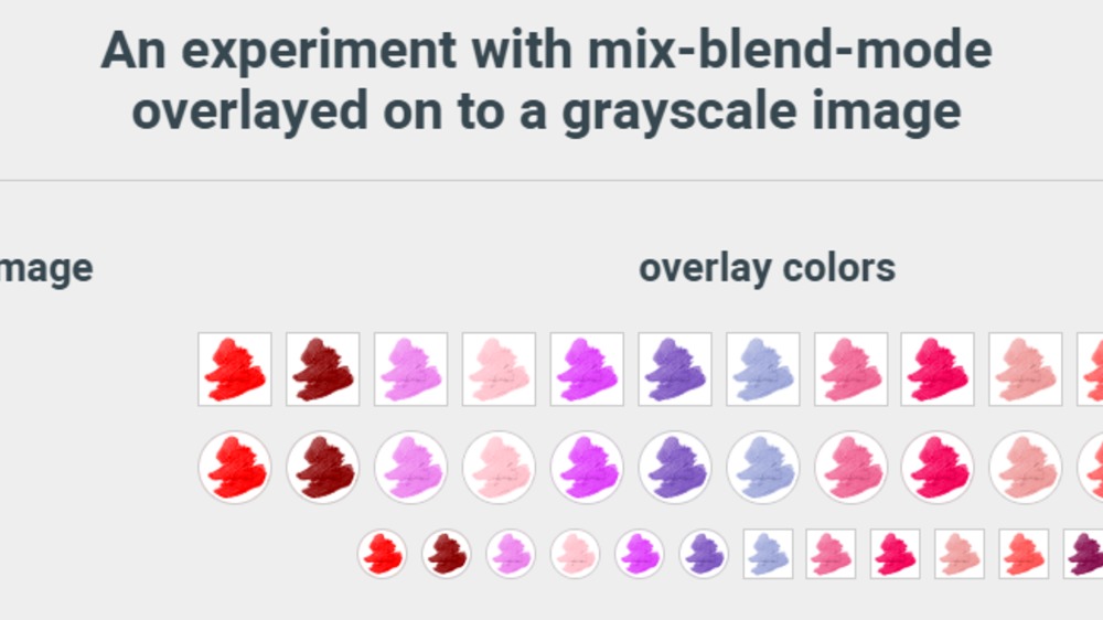 Mix Blend Mode, CSS Experiment (Vue)