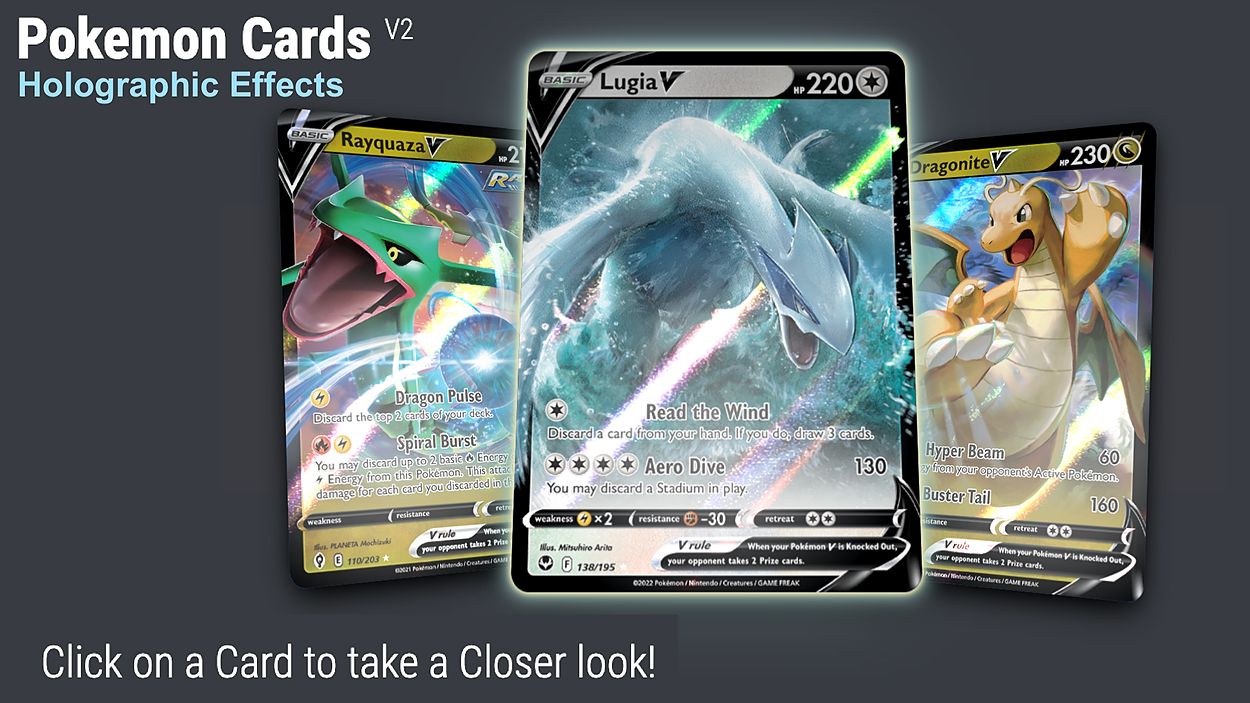 I love the Amazing Rayquaza card, the the silver borders from the