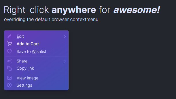 Awesome Context Menu v2