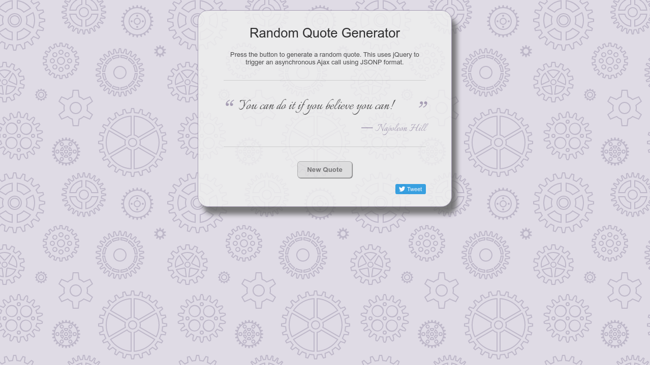 Fcc Random Quote Generator