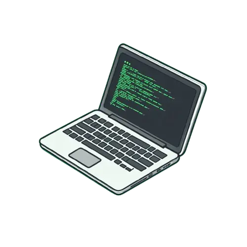illustration of a laptop