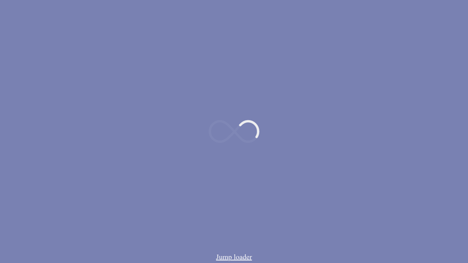 Css Only Svg Infinity Loader