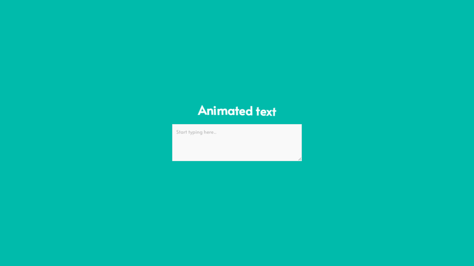 Download CodePen - Naif letter animation