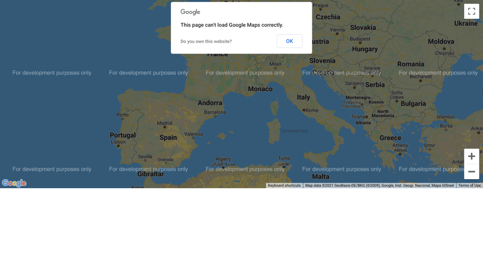 google map with multiple custom markers