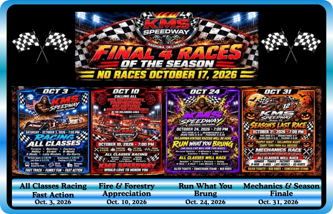 KMS Speedway.Sponsor