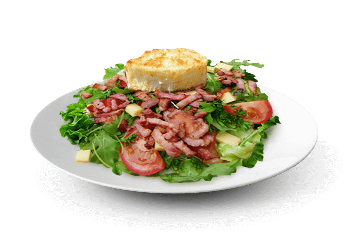 Salade chèvre chaud