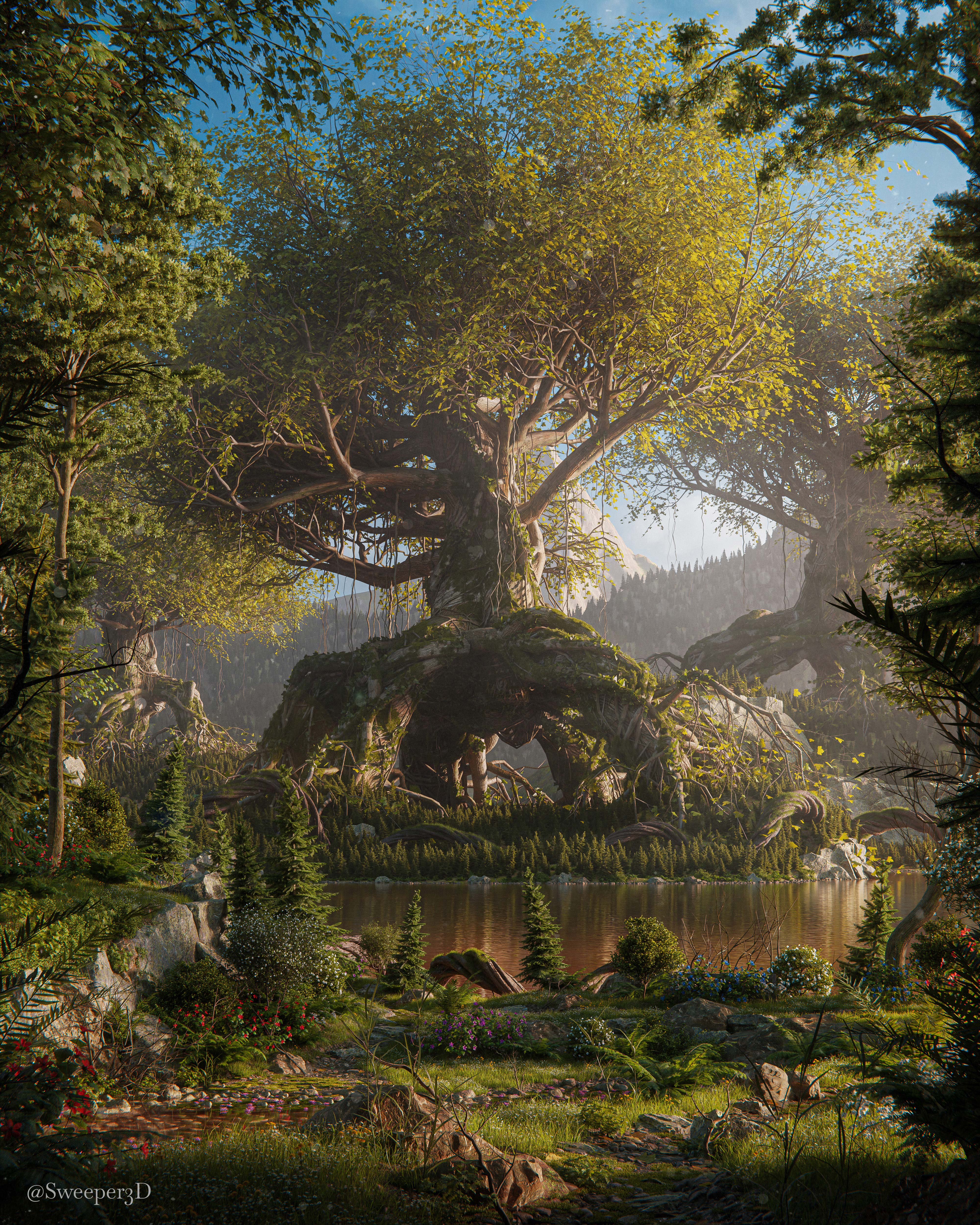 Great Root Giants Asset Pack
