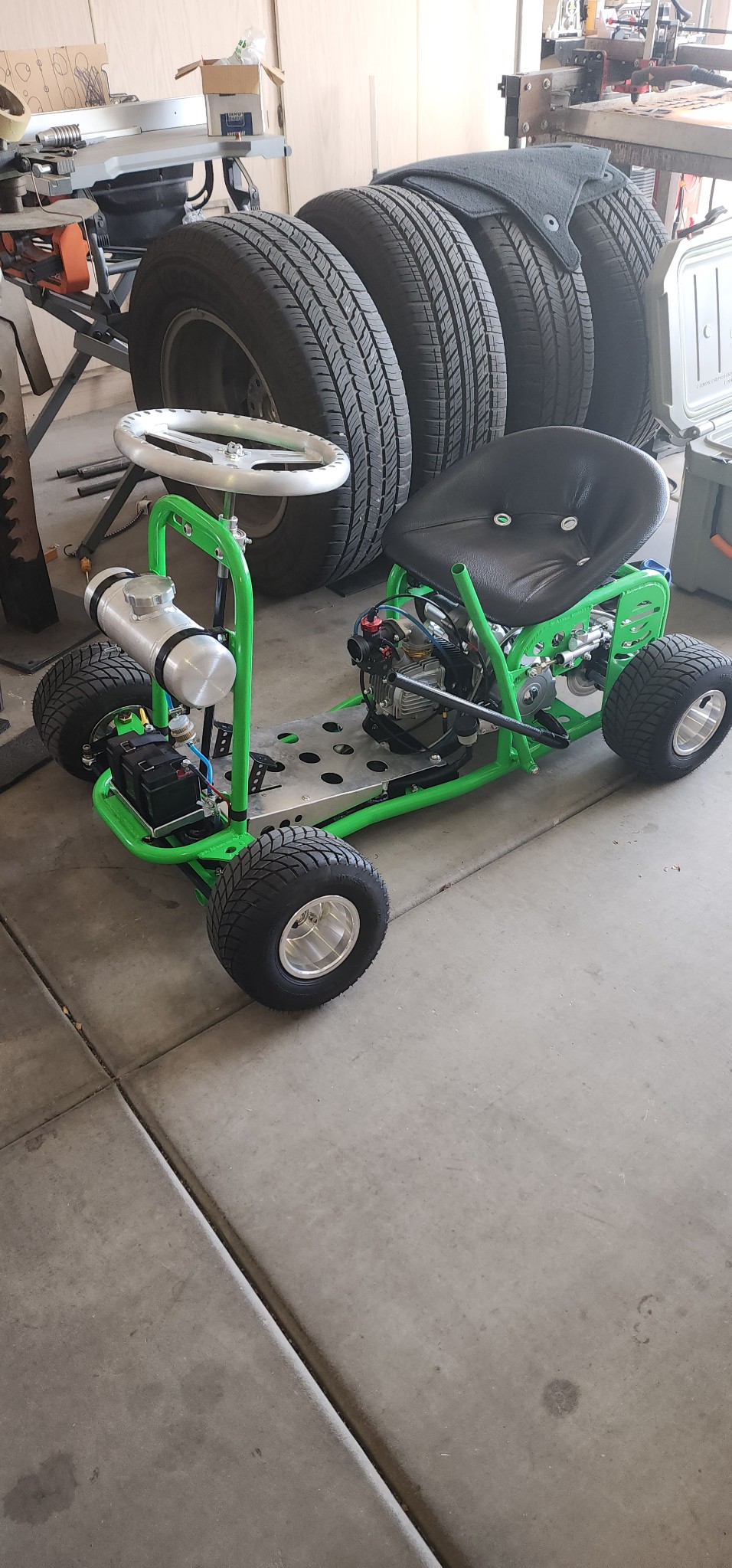 Green Es-kart-Go prototype