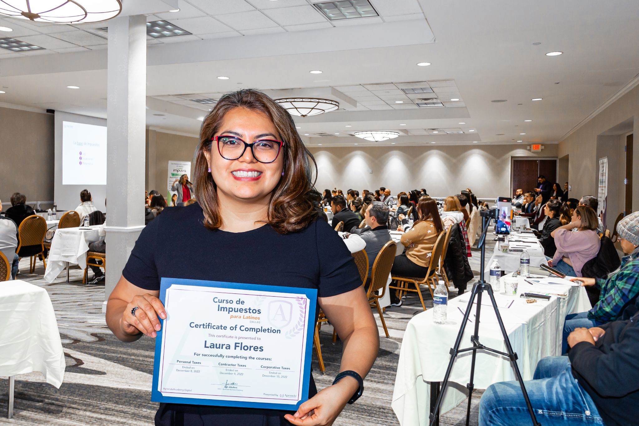 Alumna UNO Tax - Laura Flores