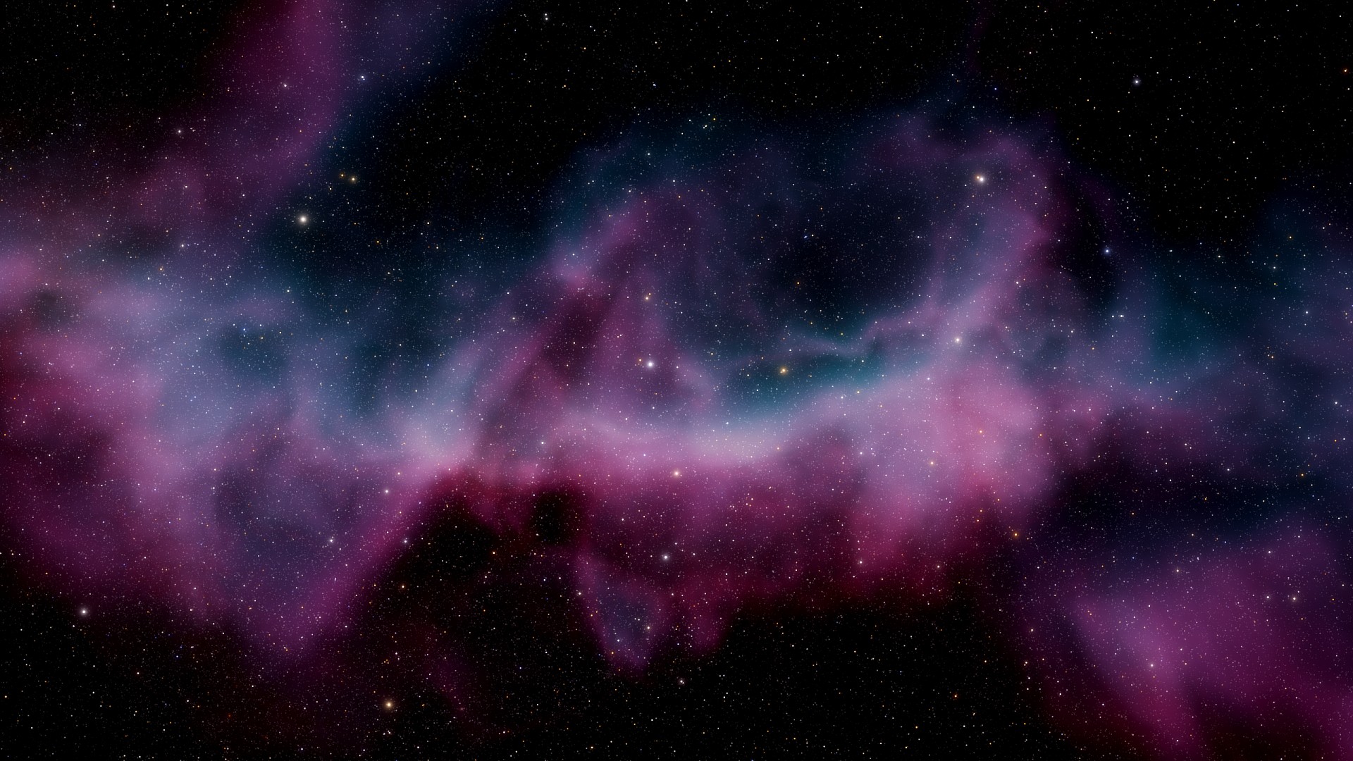 colorful nebula