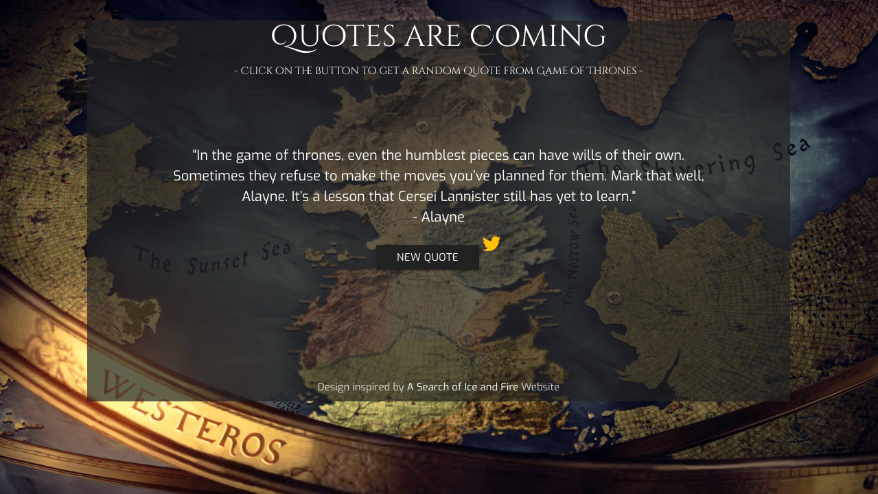 Got Quote Machine