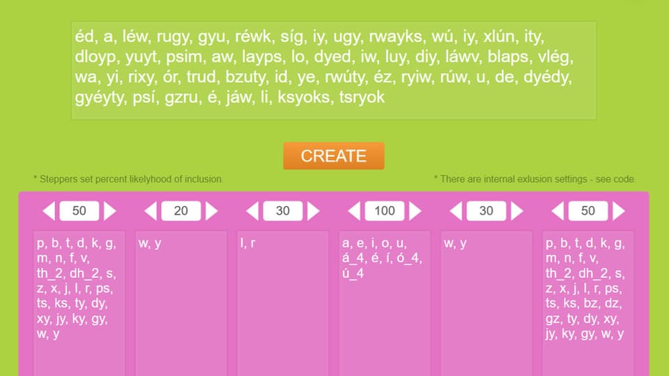 Syllable Creator App In Zim