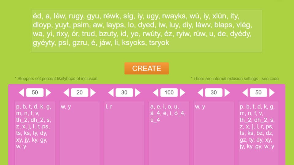 Syllable Creator App In Zim