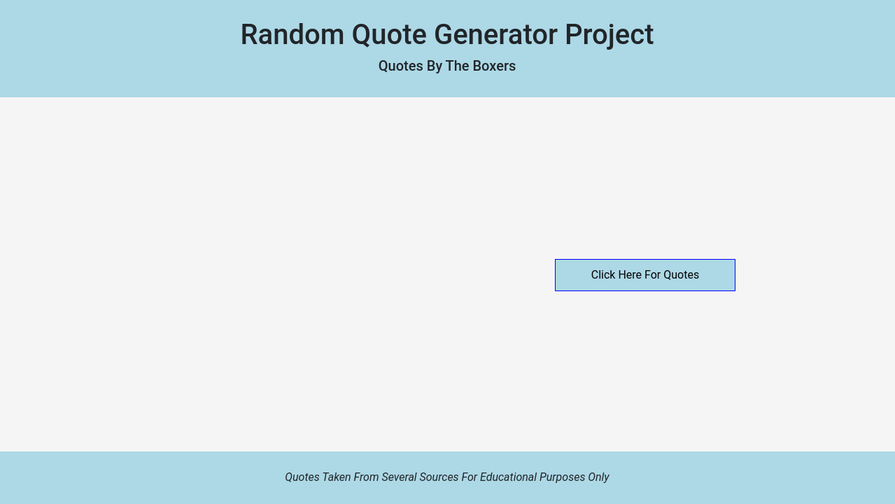 The Random Code Generator Array Version