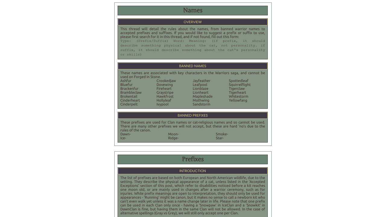 Prefixes And Suffixes