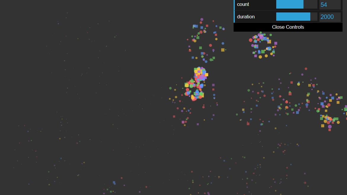 Particle CSS Animation - Click Page | TypeScript