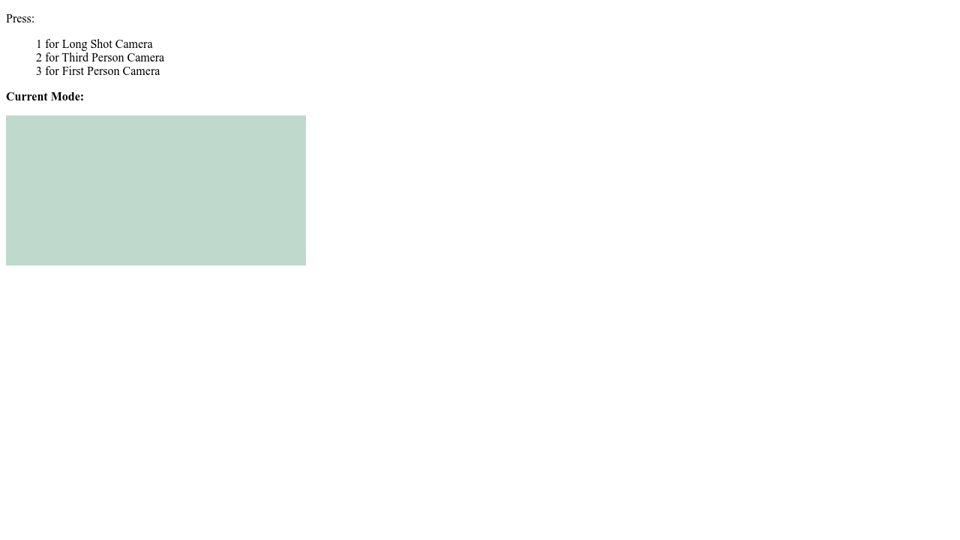 Webgl Camera Exercise Webgl Camera Exercise