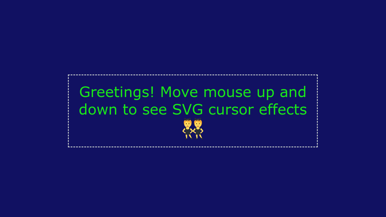 Download Custom SVG Mouse Cursor Effects