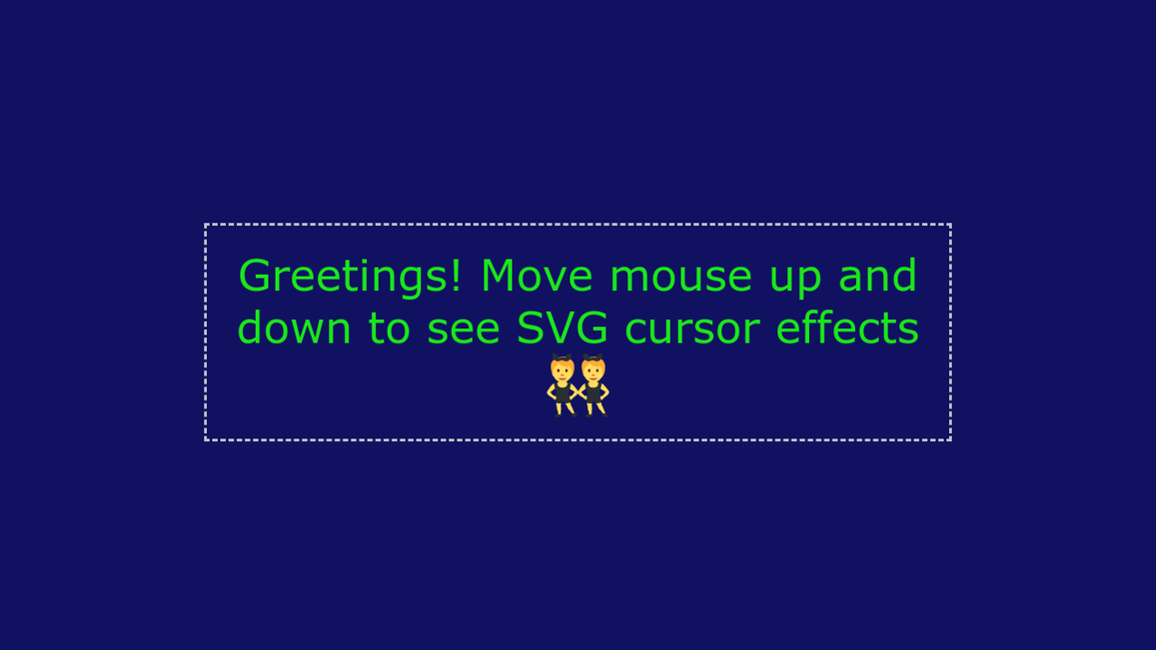 Download Custom SVG Mouse Cursor Effects