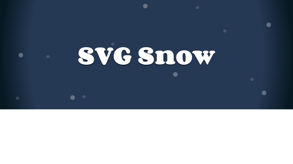 Download Animated - SVG Snow