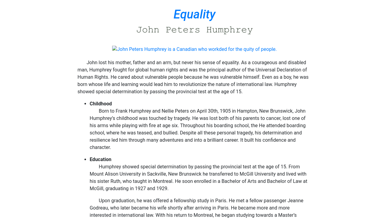 Tribute to John Peters Humphrey by Yongchan - I Built This - The ...
