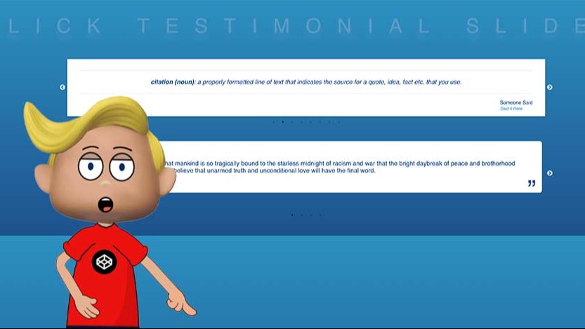 Simple Slick Simple Slick Testimonial Slider