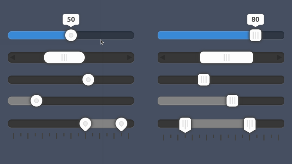 Styled native range input #49 (updated 2021)