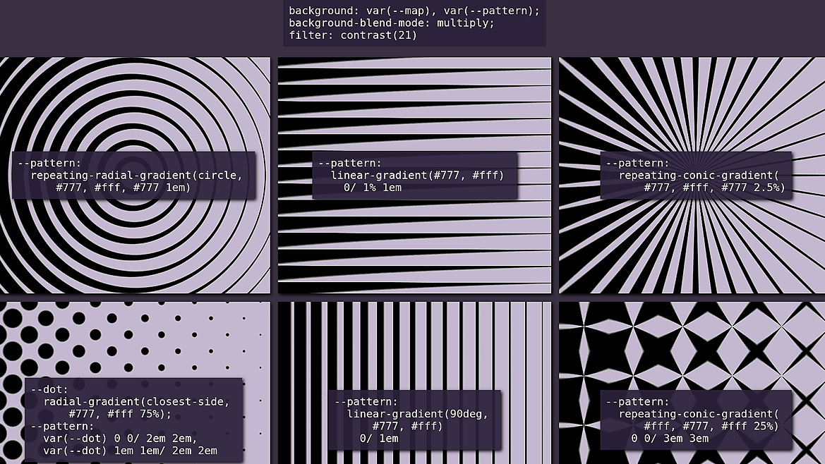 Halftone variations