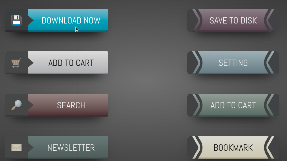 Responsive buttons with CSS vars! (click them, resize viewport to see ...