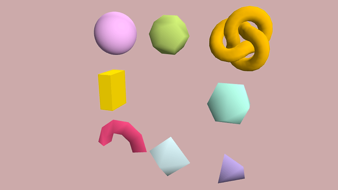 3D objects with WebGL