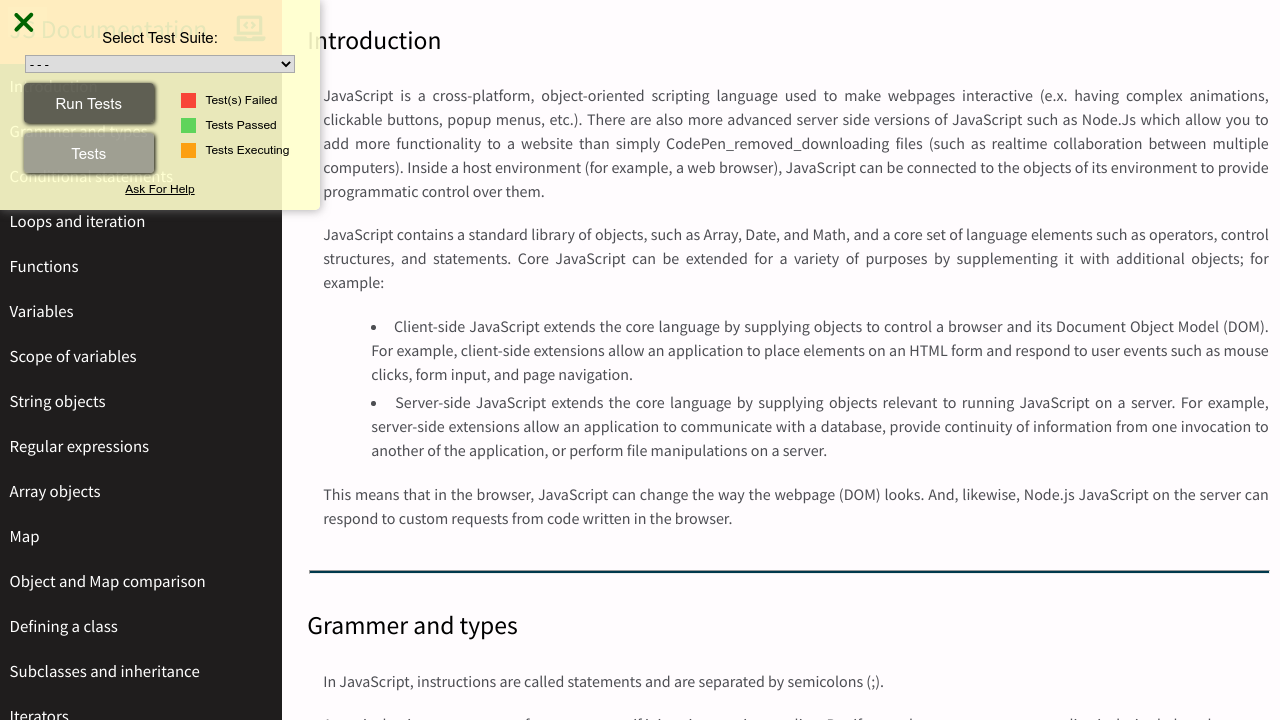 Would appreciate your feeback on my Technical Documentation project ...