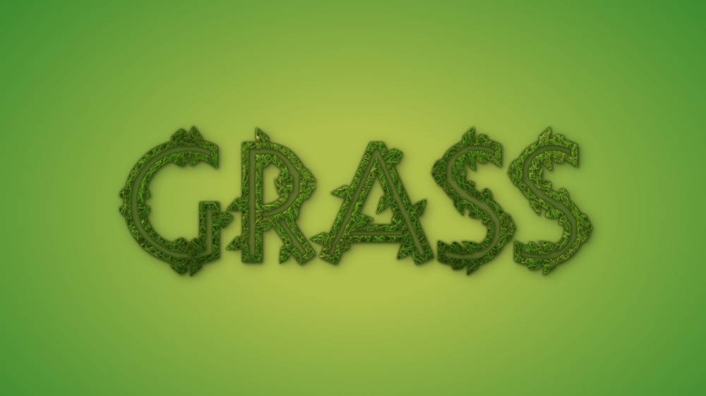 Growing Grassy Text with Variable fonts.