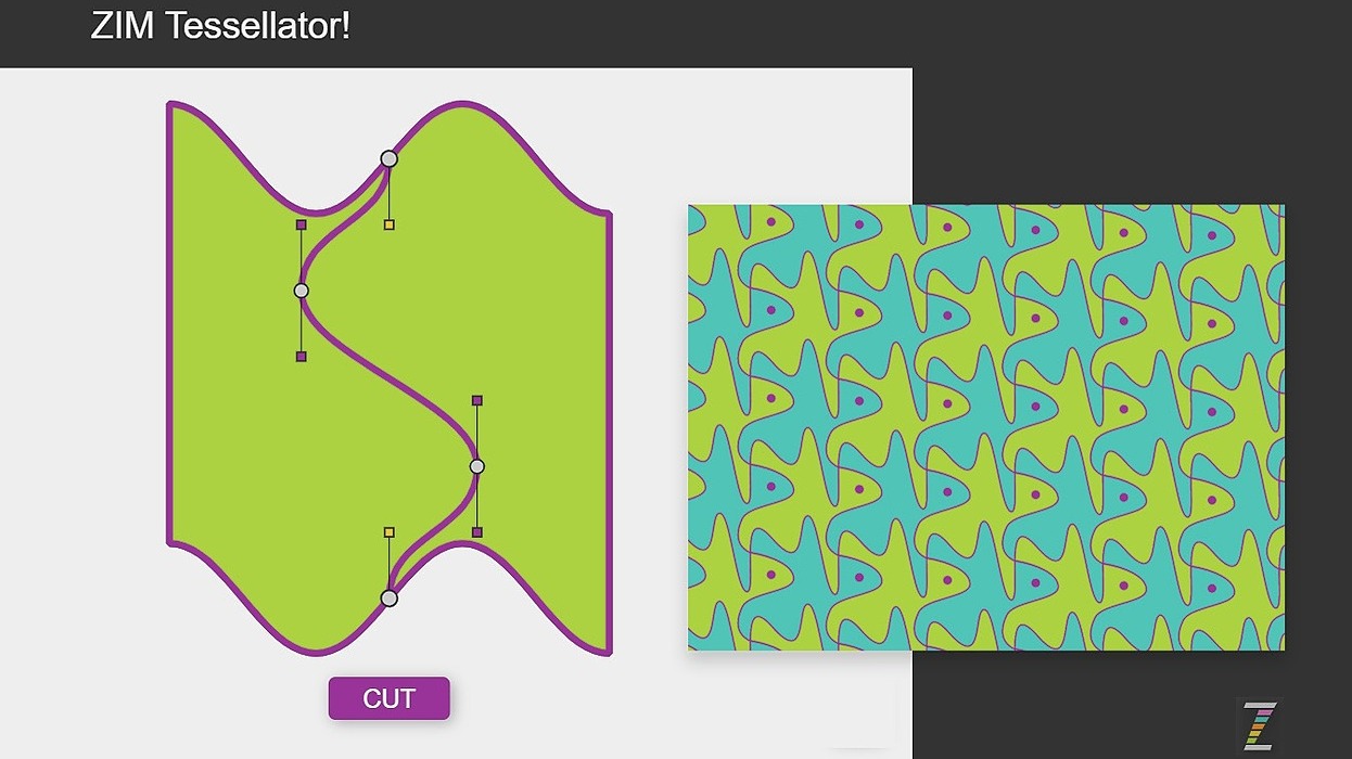 ZIM Tessellator! For the CodePen Challenge on Patterns