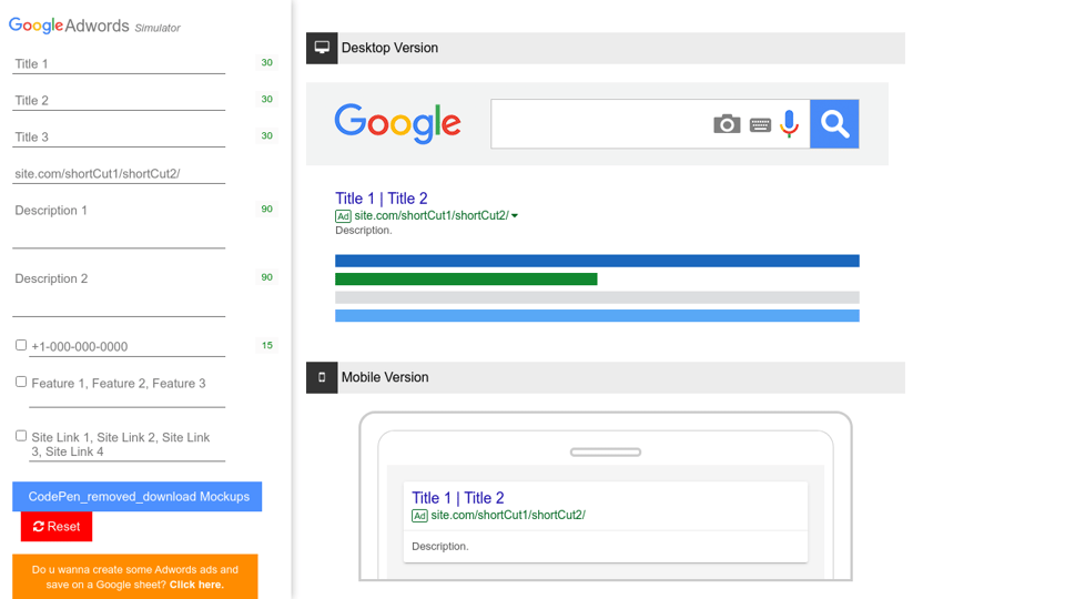 Download Google Adwords Ads Simulator Non Oficial Simulador De Anuncios Nao Oficial