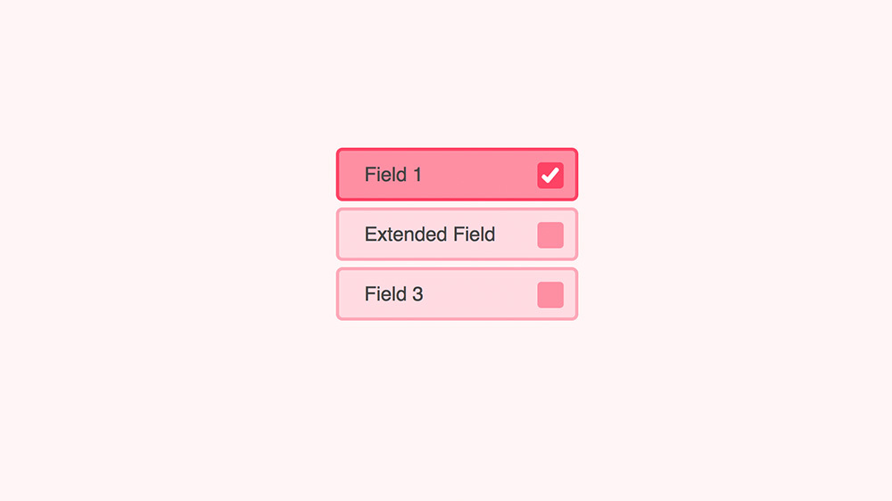 Mobile Radio Buttons with extended field