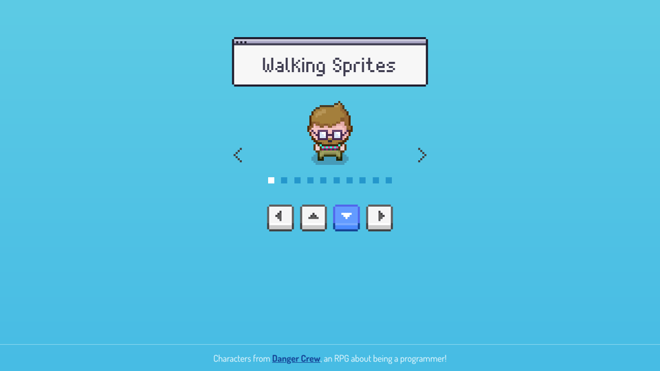 Walking Sprites Demo Walking Sprites Demo