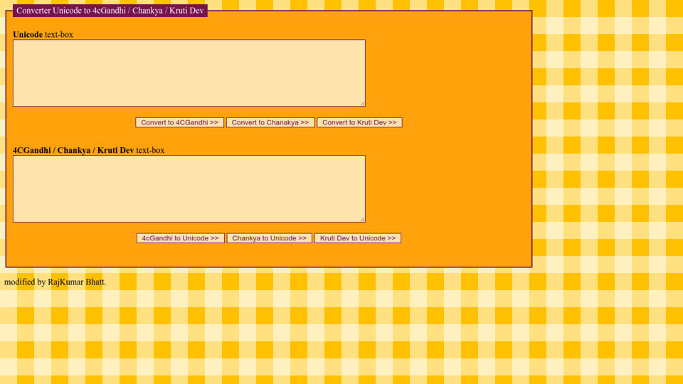 Hindi Fonts Converter
