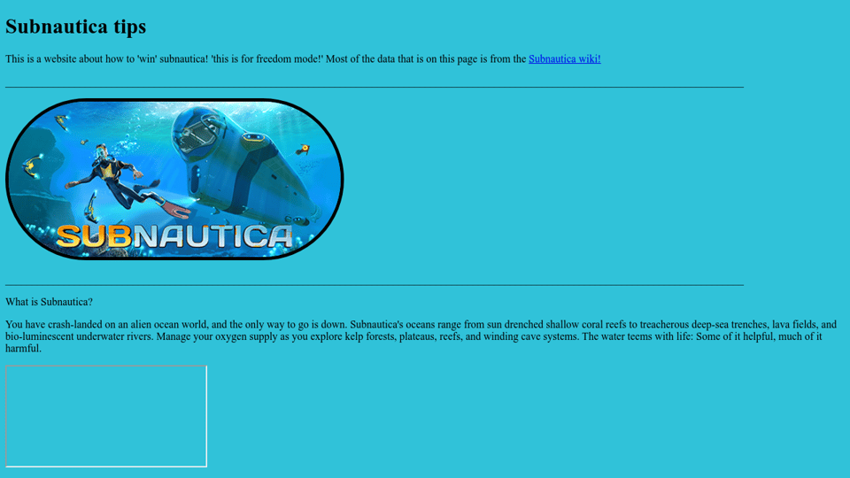 Subnautica Tips Subnautica Tips