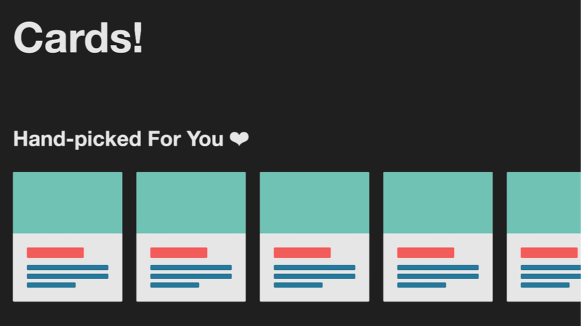 CodePen Horizontal Scroll Cards codepen-horizontal-scroll-cards